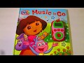 Dora The Explorer Music To Go Tunes Play A Song MP3 Interactive Book
