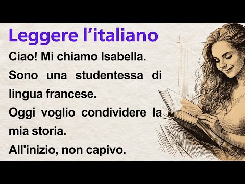 Leggere l’Italiano | Learn Italian with Simple Story (A2) | Italian Reading Practice for Beginners
