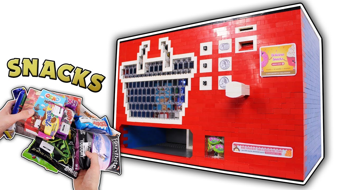 Ultimate LEGO International Snack Vending Machine