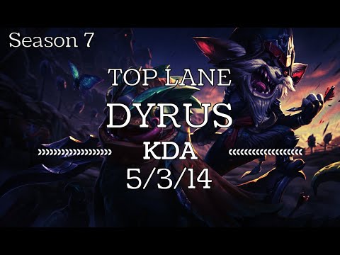 Dyrus - Kled vs Fiora - NA - Gameplay Highlight 7.18