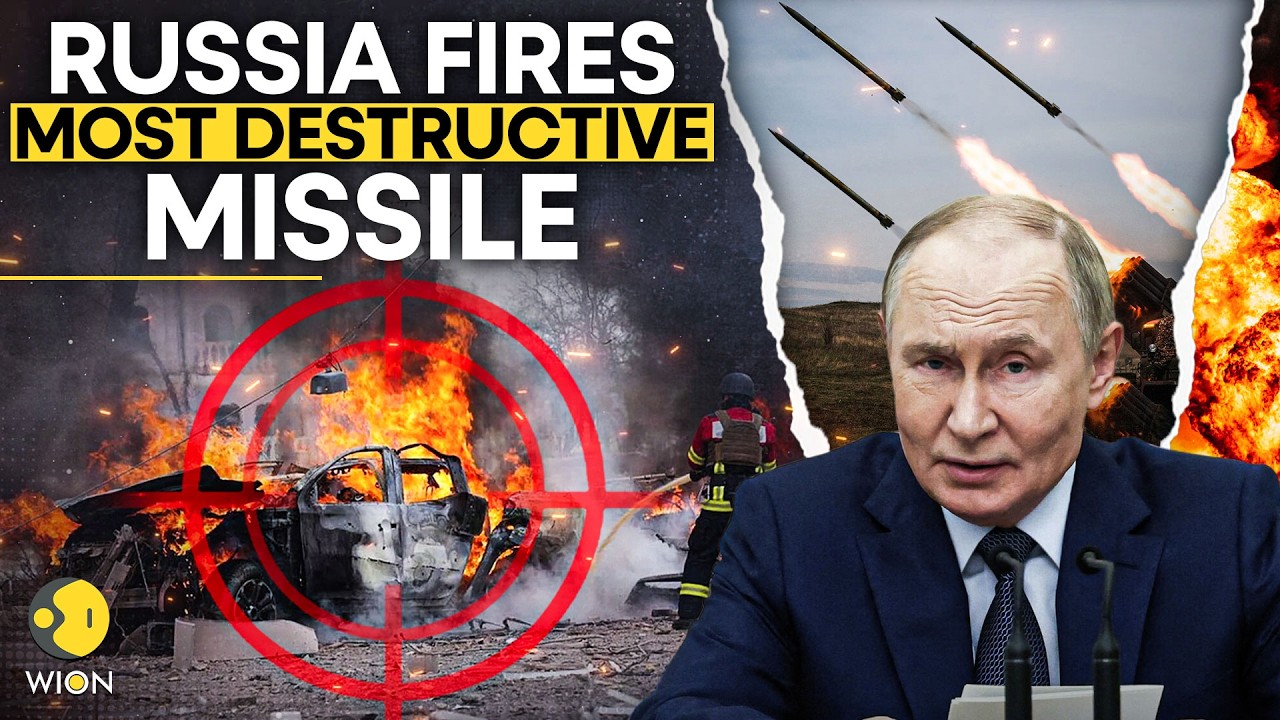 Russia-Ukraine War LIVE: Putin’s Deadly Ballistic Missile Barrage Rains Terror On Ukraine | WION