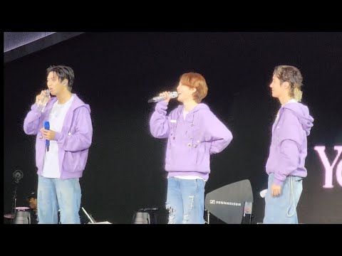 221015 ENDING MENT PT.1: J-HOPE, JIMIN, RM BTS Yet To Come in Busan Fancam Floor Standing G03