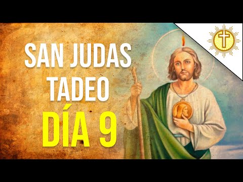 Novena a SAN JUDAS TADEO Día 9 (Novena Breve al patrono de los casos difíciles y desesperados)✝️
