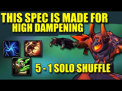 Dragonflight Affliction Is Insane In Solo Shuffles! Dampenings Best Friend