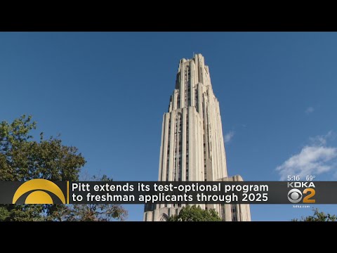 Pitt Extends Test Optional Program To Freshman Applicants Through 2025