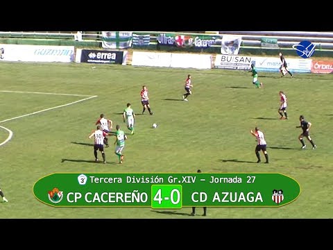 CP Cacereño - CD Azuaga (3ª División Gr.XIV 18/19)