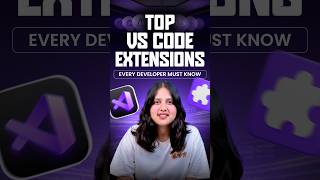 🔥Top VS Code Extensions Every Developer Should Know | Intellipaat #shorts