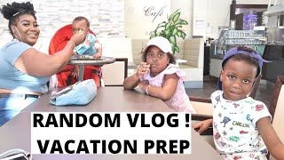 vacation prep with me | Shopping , Mom Duties !