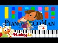 BabyTV Miss Polly Had A Dolly Slow EASY Medium 4K Piano Tutorial
