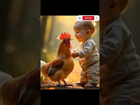 cute bacha and margi |#funny #viralshort #cute #cartoon #comedy #shortsfeed #aivideo #ytshorts