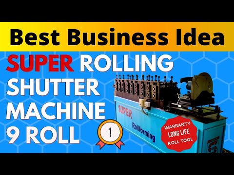 Multi Design Rolling Shutter Machine