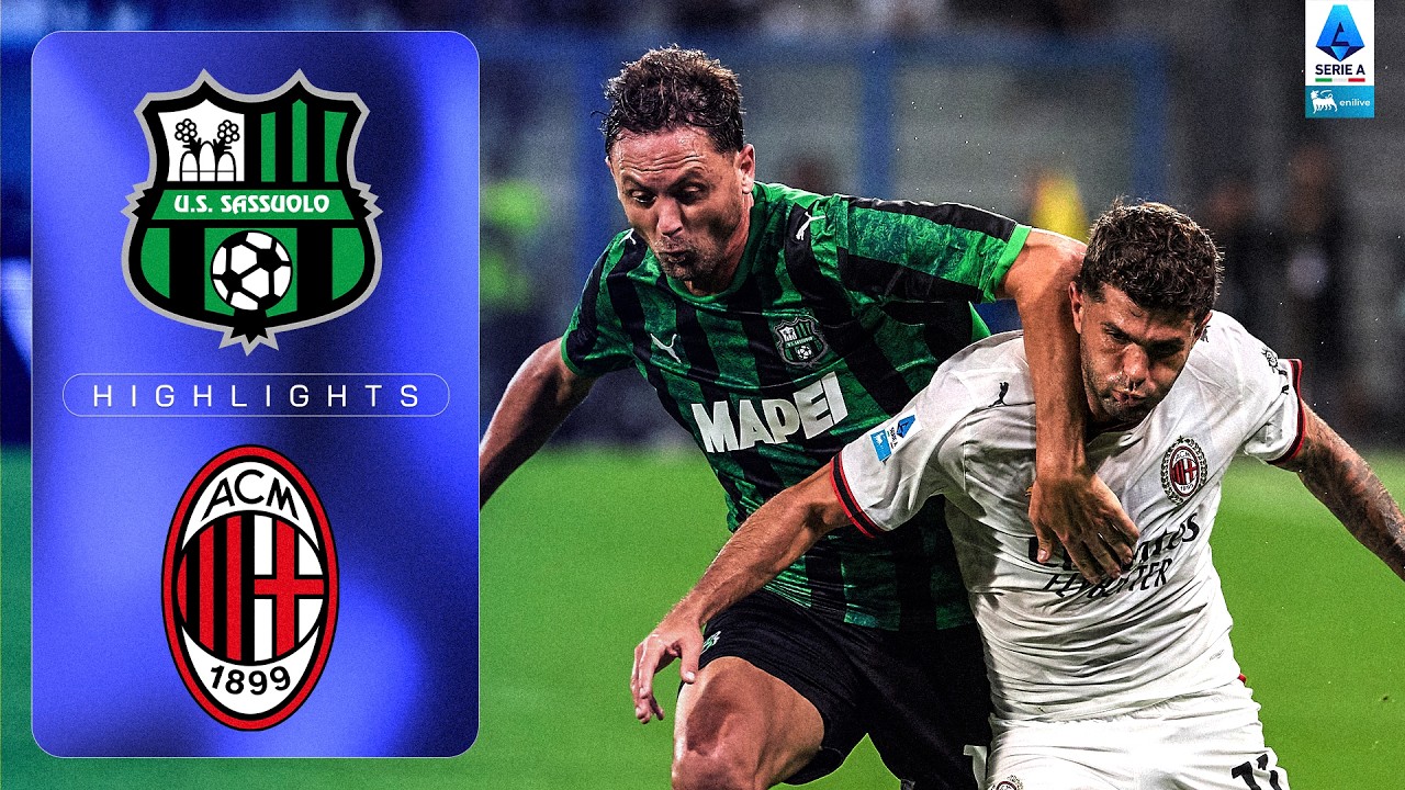 Due Gol in Cinque Minuti al Mapei | SASSUOLO-MILAN | HIGHLIGHTS | SERIE A ENILIVE 2026/27
