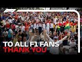 To Our Fans, Thank You | F1 70th Anniversary