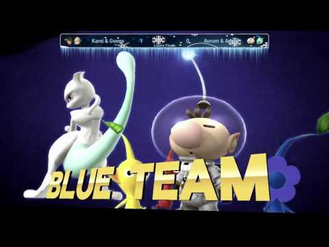 Winter 2016 Smash 4 Arcadian Doubles Losers Finals - Kami & Googs (Blue) vs Aurum & Asotil (Green)