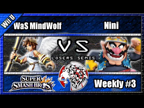 UPROAR Weekly #3 - Nini (Wario) Vs. WaS Mindwolf (Marth,Pit)