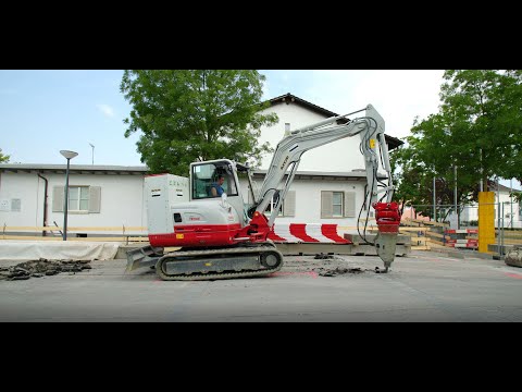 SUNCAR - Elektrobagger auf der Baustelle in Uster - Der Weg zu emissionsfreien Baustellen