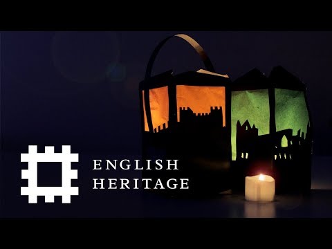 如何製作萬聖節的詭異城堡燈籠? (How To Make A Spooky Castle Lantern For Halloween)