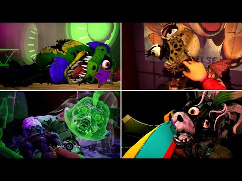 ALL Animatronics Killed by Cassie and Gregory - FNAF: Security Breach Ruin DLC