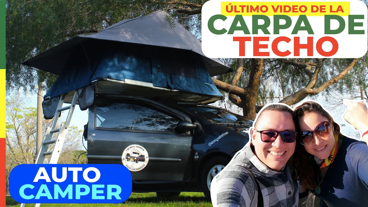 ⛺ ¿CARPA DE TECHO para AUTO / CARRO Ventajas & Desventajas 🌎🚙 VIAJAR EN AUTO CAMPER // ROOFTENT