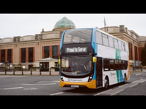 Full route 23 stagecoach Manchester/intu Trafford centre-Stockport