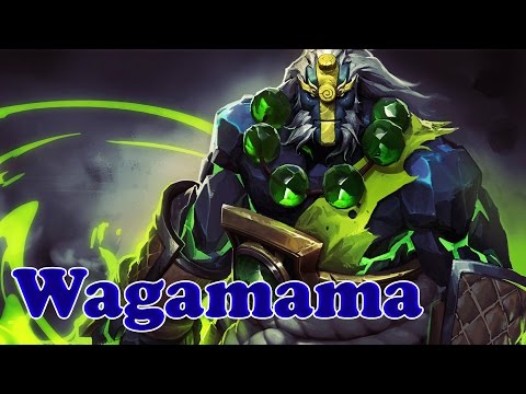 Dota 2 Wagamama amazing Earth Spirit Gameplay 52 kills