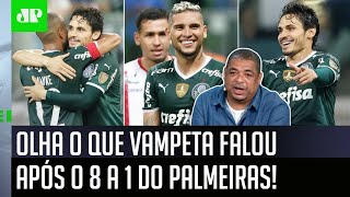 “Não tem essa, velho! O Palmeiras…”: Vampeta exalta o Verdão após 8 a 1 histórico