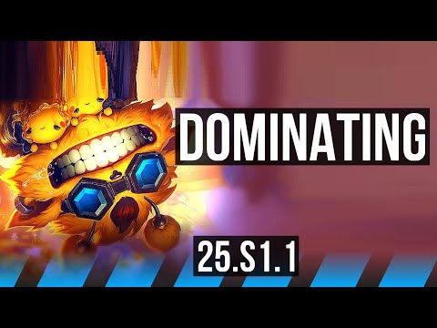 ZIGGS vs GALIO (MID) | 8/2/9, Dominating | KR Master | 25.S1.1