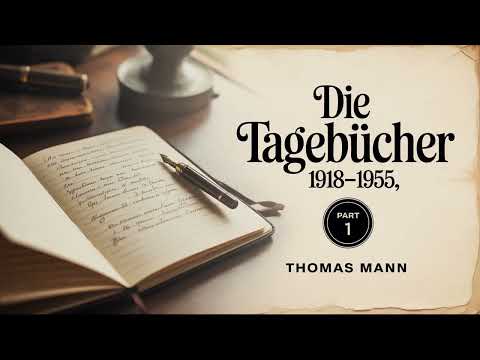 Die Tagebücher 1918 bis 1955 teil1 von Thomas Mann | Autobiografie | Vollständiges Hörbuch