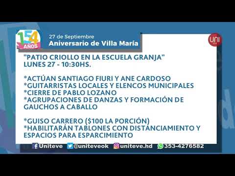 Cómo comenzaron los festejos del cumpleaños de la ciudad
