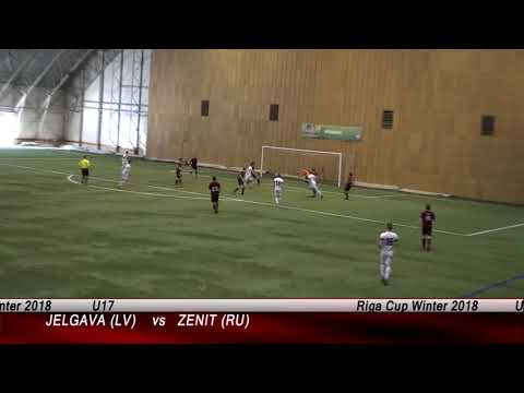 Jelgava vs Zenit  U17 Riga Cup Winter 2018