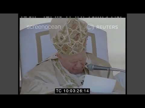 St. John Paul II's English Easter greetings