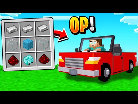 I Crafted An EPIC CAR For PAPYA In Minecraft !!