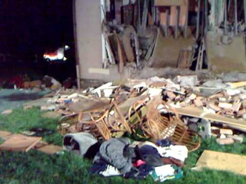 Wybuch gazu w Siemianowicach Śl. przy ul. Grabowej (22.05.2010)