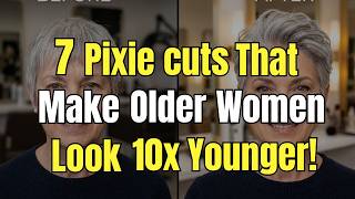 7 pixie cuts for women over 60 that rejuvenate — #4 is on another level!