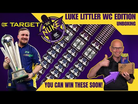 Target LUKE LITTLER WORLD CHAMPION 2025 EDITION Darts Unboxing You Can Win These Darts Soon