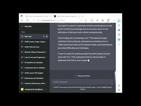 ChatGPT Spirituality ACIM Lesson 348 - I have no cause for anger or for fear for You surround me