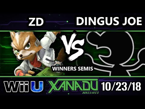 S@X 273 Smash 4 - Demise | ZD (Fox) Vs. Dingus Joe (Game and Watch) - WiiU Winners Semis