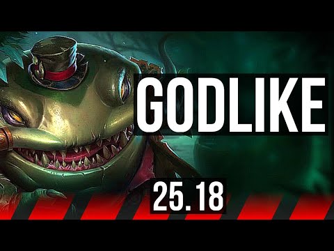 TAHM KENCH vs SINGED (TOP) | 9/1/12, Godlike | EUNE Challenger | 25.18