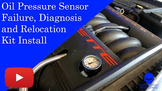C5 Corvette Oil Pressure Sensor Relocation
