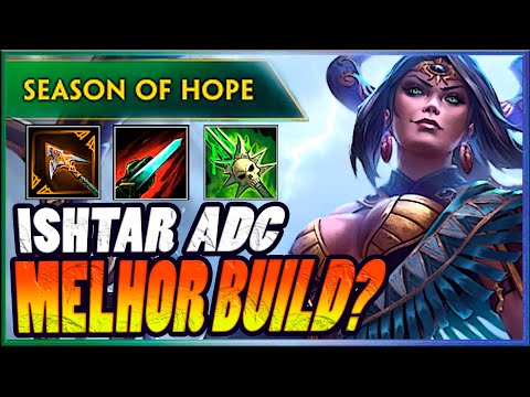 ESSA é a NOVA BUILD de ADC? I Ishtar Gameplay, SMITE