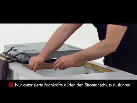 Progress Montage Induktionskochfeld