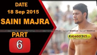(1) Saini Majra (Mohali) Kabaddi Touranament 18 Sep 2015