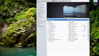 (Mac OS X Mountain Lion) How to get to the minecraft folder + make it easier in future
