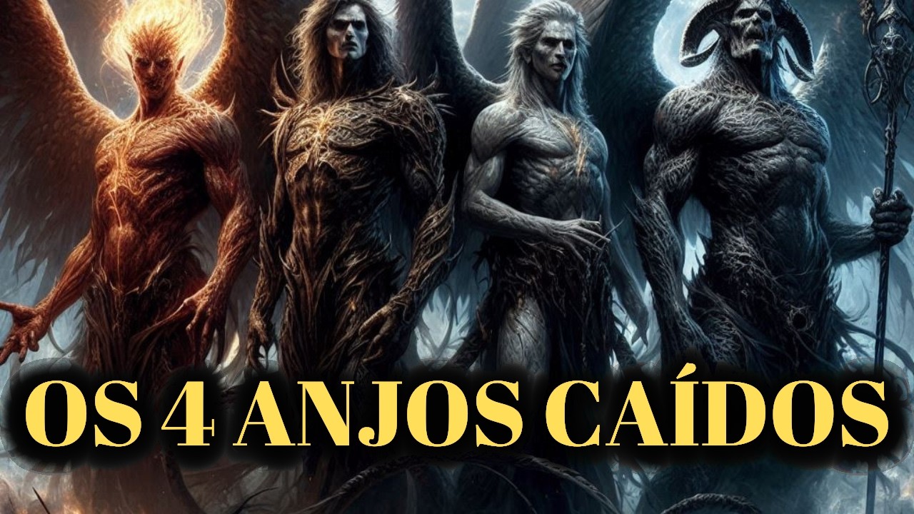 Os 4 ANJOS CAÍDOS - A História Secreta dos Seres Celestiais que Desafiaram Deus