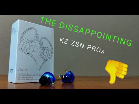 I AM ANGRY - The KZ ZSN Pros, earphone review.