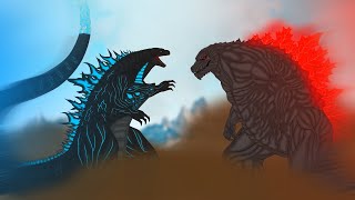 Download lagu Godzilla Earth vs Legendary Shin Godzilla : (Special 400K Subs!!) | PANDY Animation 60 mp3