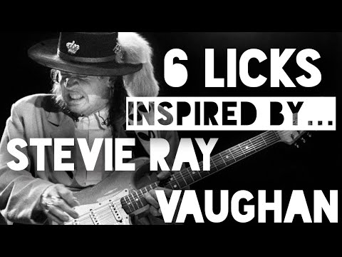 6 Licks Inspired by...Stevie Ray Vaughan