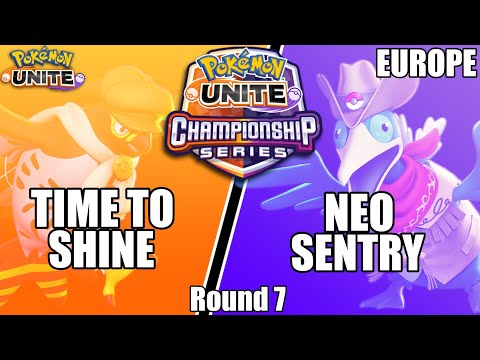 Time to Shine vs Neo Sentry Red - PUCS EU March Qualifier LB Round 7 - Pokemon Unite