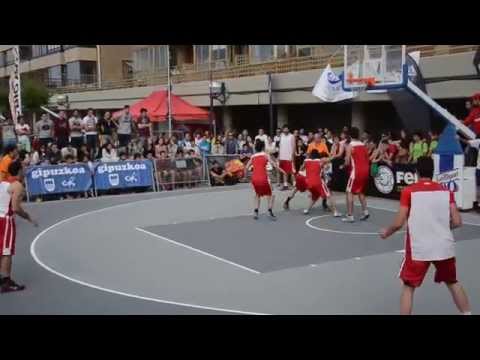 3x3 Eusko Pro Tour Zarautz 2014 - Final 1/2 Senior mutilak