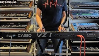 Video thumbnail for CASIO VZ-1 iPD Synthesizer  "VeeZeeOne" by RetroSound